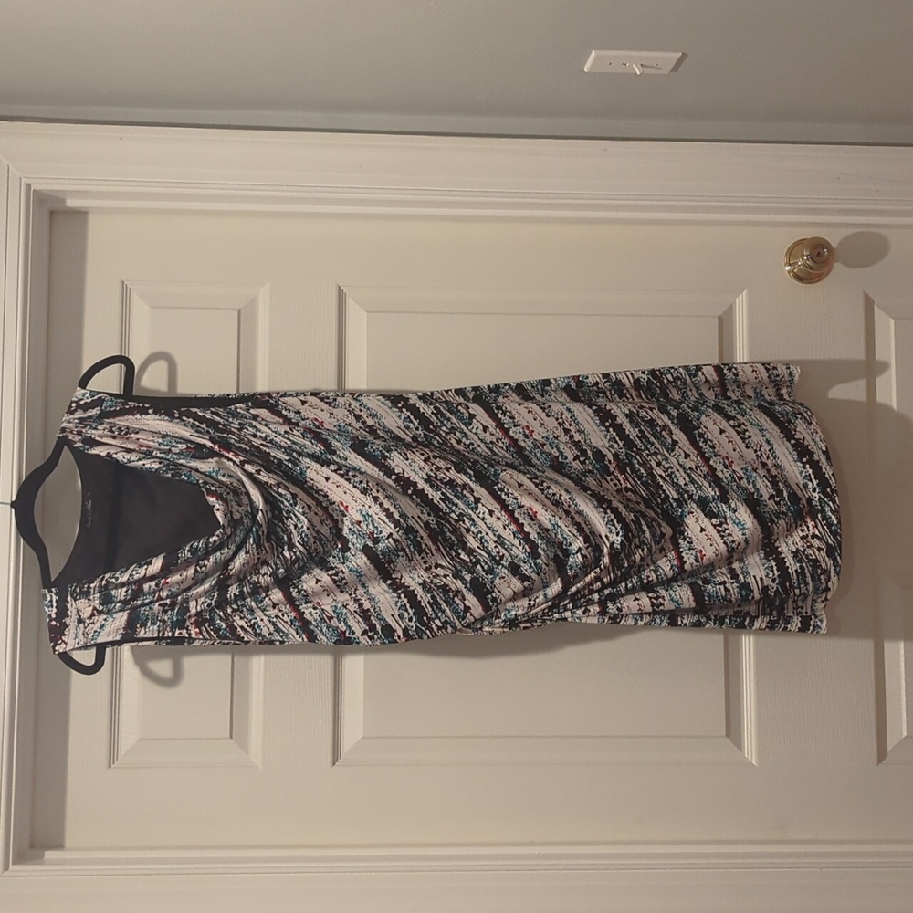 Bodycon cowl neck dress